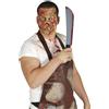 FIESTAS GUIRCA | Machete Giocattolo per Costume (41 cm) - Arma Finta per Halloween e Feste da Cuoco - Accessorio Ideale per Costumi di TERROREe Carnevale - Tutti gli Utenti - Grigio Nero