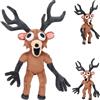 Homgo 99 Nights in The Forest, peluche da 22,9 cm, 99 notti nella foresta, il cervo, ariete, gufo, mostro, animali ripieni, giocattolo da collezione per fan e bambini, regalo di Natale e compleanno
