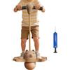 Lanmijia Pogos Stick per Bambini Palla di Rimbalzo per Bambini Palla Equilibrio con Maniglia Pogostick, Pogostick Balance Ball Palettibambini Capibara con Pompa e Luce Balance Ball