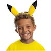 Disguise Fascia con Orecchie di Pikachu - Pokémon, Licenza Ufficiale, Vestibilità Confortevole e Design Dettagliato, Taglia Unica 8+