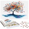 Feionnug Puzzle 2000 Pezzi Albero della Vita, Puzzle Colorato 2000 Pezzi Arte per Adulti e Bambini, Misura: 99.5x70.5 cm, Puzzles Legno per Adulti con Squisita Scatola di Imballaggio, Regalo Donna Uomo, -8749