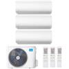 MIDEA CONDIZIONATORE MIDEA XTREME PRO GREEN TRIAL SPLIT 9000+9000+9000 BTU INVERTER R32 M3OA-27HFN8-Q A++ WIFI