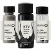 SD COLORS NERO PERLA NERA KTV New Touch Up Paint 15 ML RIPARAZIONE GRAFFIO CHIP PENNELLO COLORE CODICE KTV NERO PERLA NERA (VERNICI+PRIMER+LACQUER)