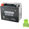 CLICK&GO BATTERIA MOTO YTX12-BS 12VOLT 10AH AMPERE BATTERIE SCOOTER IN GEL COMPATIBILE CON HONDA VFR F 750 anno dal 1990 al 1997 150X87X130MM FORNITA CARICA E PRONTA PER ESSERE UTILIZZATA