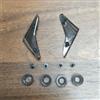 KTTUO Spoiler per Copricasco Rivestimento Posteriore per Moto per for NOLAN X-lite X-803 X-803RS X803 X803RS