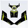 XPGHYIU Adesivo Protezione Moto Serbatoio Per CF&Moto 450MT 450 MT MT450 IBEX 450 MT 450 Accessori Smerigliato Adesivo Decalcomania Kit Rilievo Serbatoio Carburante Antiscivolo