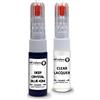 SD COLORS Colore blu cristallo profondo 42M compatibile con MAZDA New Touch Up Paint Pen Kit di riparazione 20 ML pennello per graffi codice colore 42M blu cristallo profondo (vernice e lacca)