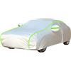 GIJALTLETG Telo Copriauto Per Mercedes-benz Classe C Berlina personalizzata, Impermeabile Copriauto per Auto per Tutte Le Stagioni Antivento Antineve Protezione UV Copriauto(Color:C,Size:2013-2018)