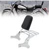 FENGREN Schienale passeggero Sissy Bar con portapacchi per Honda Shadow ACE VT400 VT750 C2 RC44 VT 400 750 1997-2003