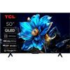 TCL 50T69C TV QLED, 50 ", Processore AiPQ, Classe F