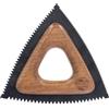 Original Magic Brush MagicBrush Fellfreund Triangle, Spazzola per Cavalli, Marrone, 14 x 14 x 14 cm, Legno, Gomma, 66 g, Supporta la Salute del Pelo, Facile da Pulire, Cavalli, 3232480
