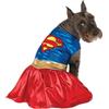 Rubie's DC Comics Pet Costume, Supergirl, XL, collo a coda 71,1 cm, petto 68,6 cm