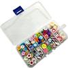 byou Bottoni byou Resina Colori Misti e Forma 285 Pezzi
