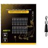 Fpbiagoq Essential Feeder Girelle Accessori Attrezzatura Da Pesca Connettore Collegamento Veloce Cambio Professionale Girelle Connettore Collegamento Pesca Essenzi