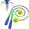 Generico Skipping Rope Fitness Tool - Cordless Jump With Weighted End Balls, Adjustable Length Exercise Cable Alternative, High Speed Cardio Training Gear, Portable Workout Equipment For Strength And Agility |