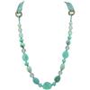 Bocar Collana lunga multistrato donna collana fatta a mano perline Chian collana regalo (NK-10349）