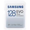 Samsung Scheda di memoria Samsung 128GB EVO Plus SDXC CL10, U3, V30 (lettura fino a 130MB/s)