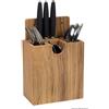 Osculati Portaposate ARC in teak 150x210x80 mm , 1 pezzo