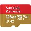 SANDISK Adattatore SANDISK MicroSDXC Extreme da 128 GB 190 MB/s A2 C10 V30