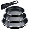 San ignacio Set di 3 teglie (18+20+24cm) click & cook bergner