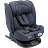 Artsana Seggiolino auto Chicco Evo i-Size, ISOFIX, girevole 360, gruppo 0+, blu, 11,5 kg, omologato R129