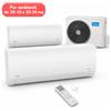 Midea Xtreme Pro Green Dual Split 5,25 kW 9.000+12.000 BTU per ambienti da 20-25 e 25-35 mq
