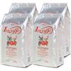 Lucaffé Lucaffè - Caffè in Grani Decaffeinato 4 confezioni da 700 Gr | Caffè in Chicchi Interi da macinare per Espresso senza caffeina | Tostatura Scura | Gusto Dolce e Fruttato, Cremoso | Aroma Intenso