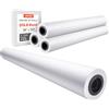 VEVOR Carta per Plotter di Grande Formato, 914,4 mm x 45,7 m, 4 Rotoli CAD Bond Rolls con Anima 50,8 mm, Rotoli di Carta per Plotter 15 kg, Carta per Disegni CAD, Progetti di Ingegneria, Mappe GIS