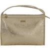 Camomilla Pochette Beauty Oro Glitter con Fantasia Marina e Charm Conchiglia