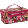 Camomilla Beauty Case Doppio Scomparto Fantasia Floreale con Manico