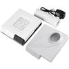 FILFEEL Potente aspiratore per unghie, 60 W, 2 in 1, con luce a LED, colore: Bianco