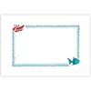 MAQA 250 pz tovagliette carta monouso, Tovaglietta americana Tema Mare pesciolini 30x40 cm, ideale come sottopiatto fantasia mare