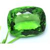 Gravity Gems 50 CT Naturale Loose Gemma Verde Topazio Cuscino Forma Trasparente Certificato