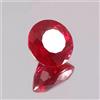 Gravity Gems Naturale 5.65 Carati Taglio Rotondo Sangue Red Birmano Rubino Certificato Sfuso