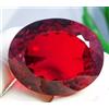 Gravity Gems Naturale 500 CT Rosso Topazio Raro Brasiliano di Forma Ovale Certificato Loose