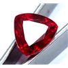Gravity Gems Certificato Burma Cubico Taglio Naturale 5.20 CT Rosso Rubino Loose Gemma + Free