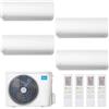 MIDEA CONDIZIONATORE MIDEA XTREME PRO GREEN QUADRI SPLIT 9000+9000+9000+12000 BTU INVERTER R32 M4OB-36HFN8-Q A++ WIFI