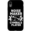 Cymbals Gift / Drummer Gifts for Men and Custodia per iPhone XR Piatti Batterista Piatti per batteria