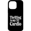 Fraxoweb Custodia per iPhone 14 Pro Max Thrifling è il mio amante dello shopping dell'usato vintage cardio