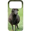 Cadeau Personnalisé beau Coeur D'Amour D Custodia per iPhone 17 Pro Max Pecora nero carino prato natura country