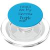 Marine Life Collective I pesci sono le mie persone preferite, divertente proprietario di pesci, arte retrò PopSockets PopGrip per MagSafe