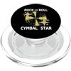 Cymbals Gift / Drummer Gifts for Men and Piatti Batterista Piatti per batteria PopSockets PopGrip per MagSafe