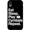 Cymbals Gift / Drummer Gifts for Men and Custodia per iPhone XR Piatti Batterista Piatti per batteria