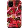 Wistful Custodia per iPhone 11 Fiori Rossi Rossi