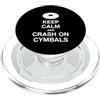 Cymbals Gift / Drummer Gifts for Men and Piatti Batterista Piatti per batteria PopSockets PopGrip per MagSafe