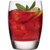 Bormioli Luigi 26.5 cl - Michelangelo Bicchiere Acqua in Vetro - Set 4 Pezzi