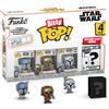Funko Bitty POP! 4 Pack: Star Wars - The Mandalorian - Heavy Infantry Mandalorian, The Armorer, Bo-Katan Kryze, Mystery Mini Figure - Styles may vary - 0,9 pollici (2,2 cm) Da collezione