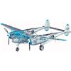 Hasegawa scala 1/48 US Army P-38J Lightning Virginia Marie modello in plastic...