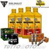 Bardahl - Hiflo - NGK Tagliando TRIUMPH Daytona 675 2006-2012 / Olio Bardahl XTC 10W40 Filtro Candele