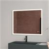 Oceano Specchio Rettangolare Retroilluminato Led 100x70 cm IP44 IP65 - RLT1070F ,